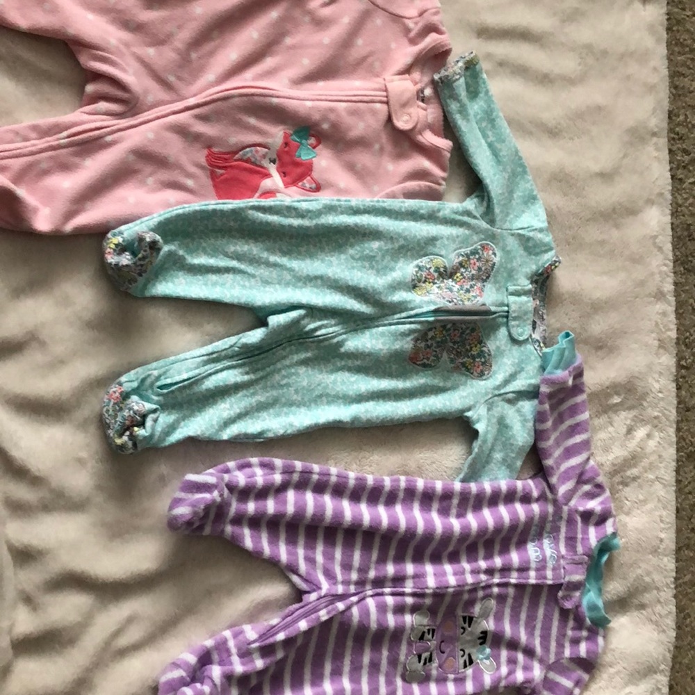 Three Footed Onesies Sleepers!